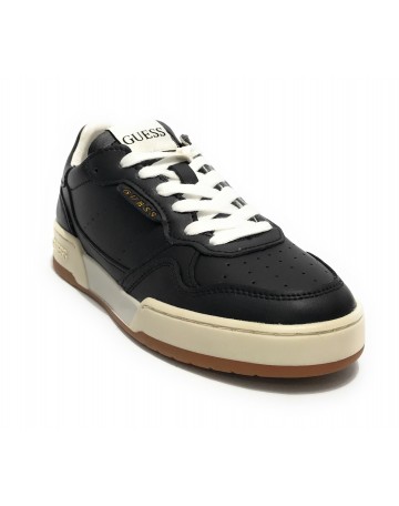 Scarpe donna sneaker Guess Jinny in pelle black DS23GU57 FL6JINLEA12