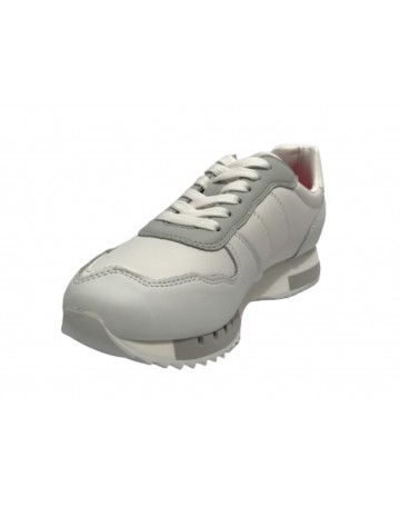 Scarpe Blauer sneaker Melrose pelle white DS23BU03 S3MELROSE02/PUN