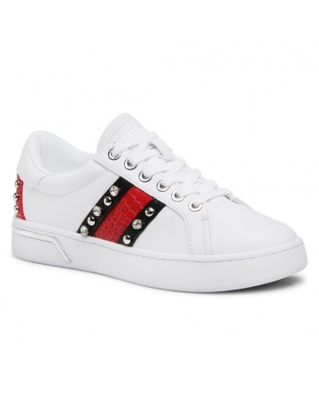 Scarpe donna sneaker Guess Ricena 4G white DS21GU45 FL6RICPAT12