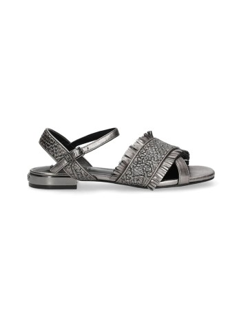 Scarpe donna sandalo Liu-jo Astra pewter DS21LJ21 SA1021