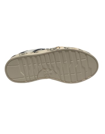 Sneaker Premiata Andy Lace in pelle white/ blu navy ZS23PR02 18179360