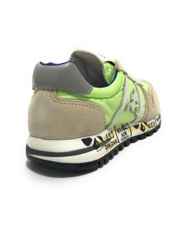 Sneaker Premiata Sky suede grigio/ nylon light green ZS23PR04 18039355